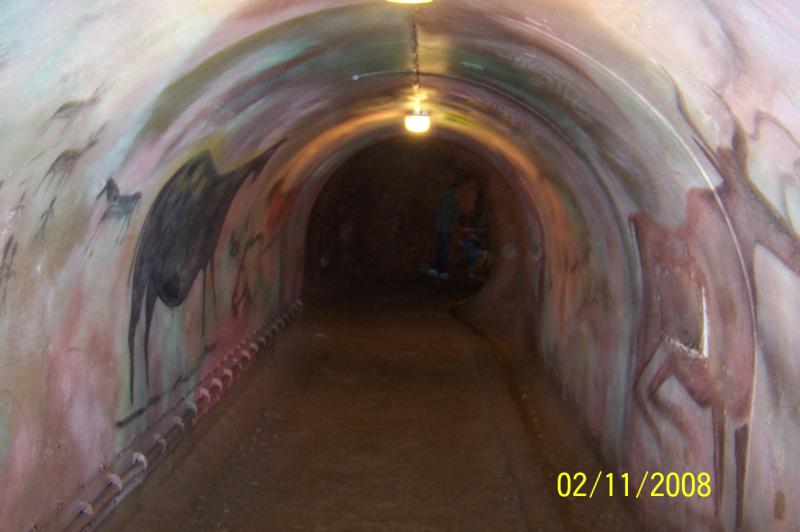 the painted tunnels